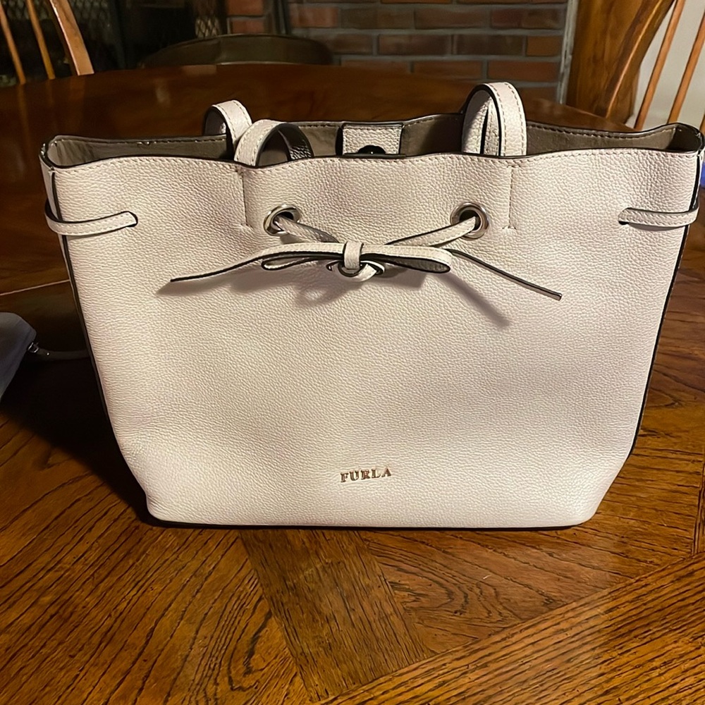 Furla bucket bag.